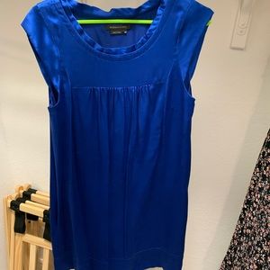 BCBG Maxazria electric blue dress with pockets in size XS